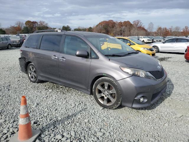 5TDXK3DC0ES471505 - 2014 TOYOTA SIENNA SPORT CHARCOAL photo 4