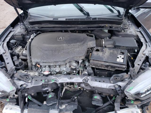 19UUB2F65JA001063 - 2018 ACURA TLX TECH+A GRAY photo 11