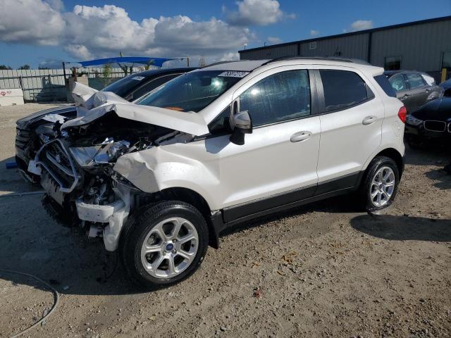 MAJ3S2GEXKC301175 - 2019 FORD ECOSPORT SE WHITE photo 1