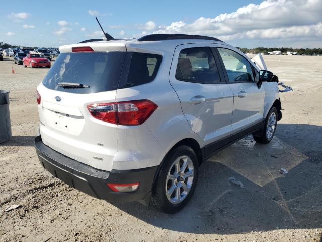 MAJ3S2GEXKC301175 - 2019 FORD ECOSPORT SE WHITE photo 3