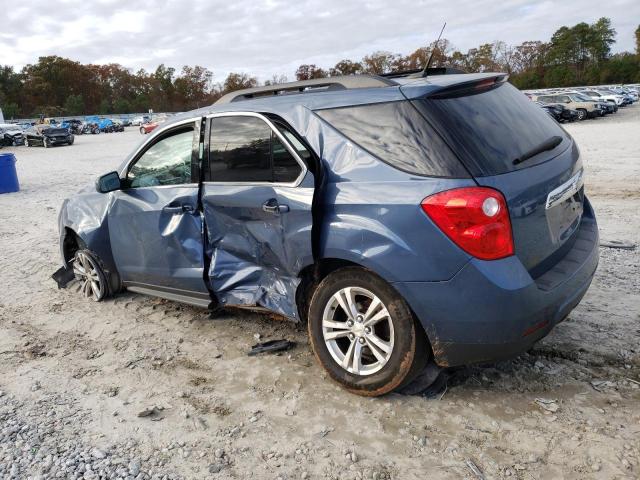 2CNALDEC1B6462322 - 2011 CHEVROLET EQUINOX LT BLUE photo 2