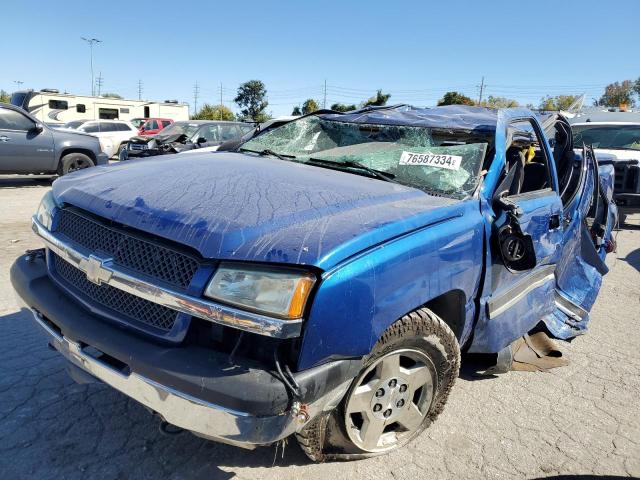 2GCEC19V441223640 - 2004 CHEVROLET SILVERADO C1500 BLUE photo 1