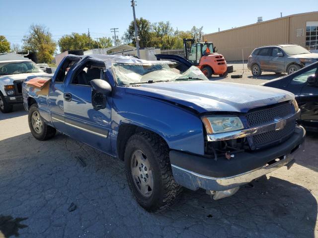 2GCEC19V441223640 - 2004 CHEVROLET SILVERADO C1500 BLUE photo 4