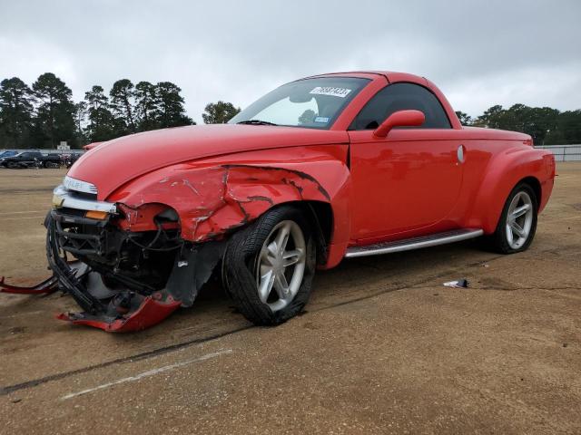 1GCES14P14B108361 - 2004 CHEVROLET SSR RED photo 1