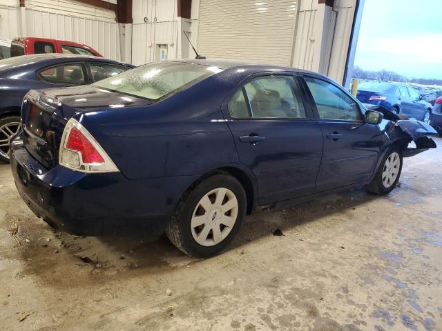 3FAHP06Z97R130640 - 2007 FORD FUSION S BLUE photo 3