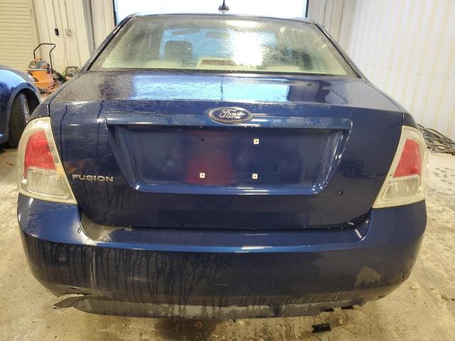 3FAHP06Z97R130640 - 2007 FORD FUSION S BLUE photo 6