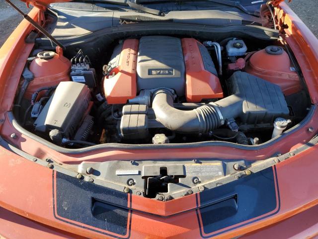 2G1FT1EW7A9143712 - 2010 CHEVROLET CAMARO SS ORANGE photo 11