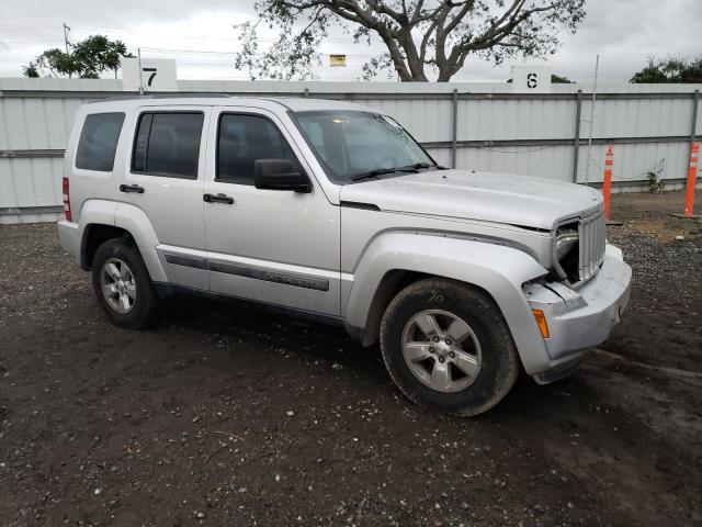 1J4PN2GK1BW510886 - 2011 JEEP LIBERTY SPORT SILVER photo 4