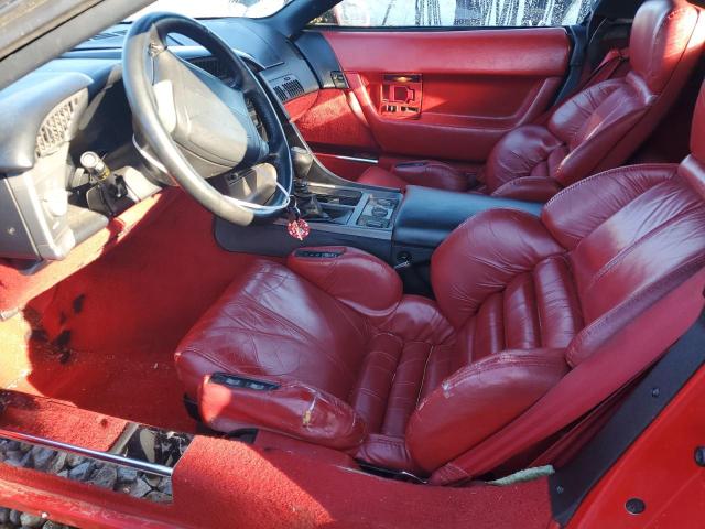 1G1YY338XL5109595 - 1990 CHEVROLET CORVETTE RED photo 7