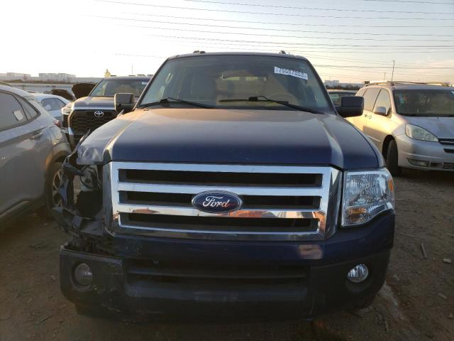 1FMJU1G56BEF51289 - 2011 FORD EXPEDITION XL BLUE photo 5