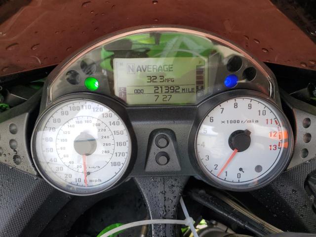 JKBZXNC199A011581 - 2009 KAWASAKI ZX1400 C GREEN photo 8