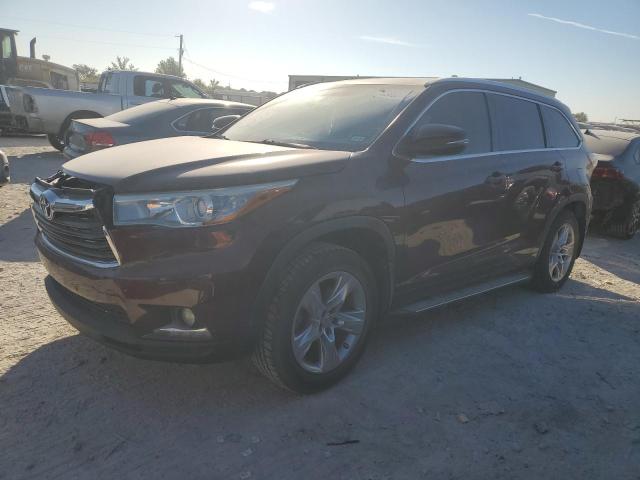 2015 TOYOTA HIGHLANDER LIMITED, 