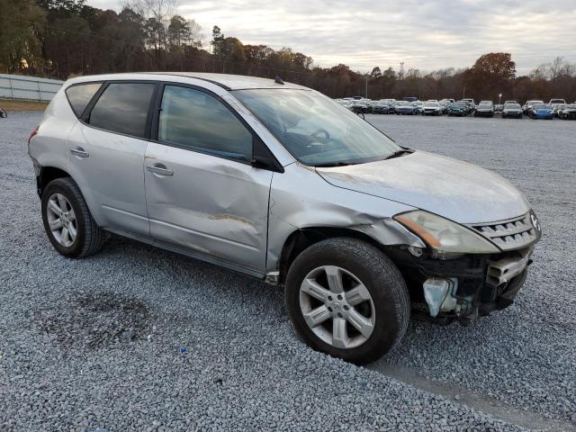 JN8AZ08T96W426434 - 2006 NISSAN MURANO SL SILVER photo 4