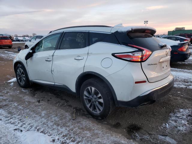 5N1AZ2MH9JN126430 - 2018 NISSAN MURANO S WHITE photo 2