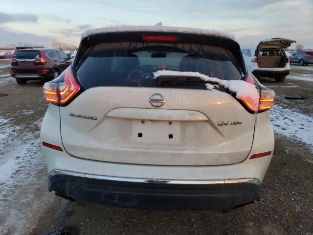 5N1AZ2MH9JN126430 - 2018 NISSAN MURANO S WHITE photo 6