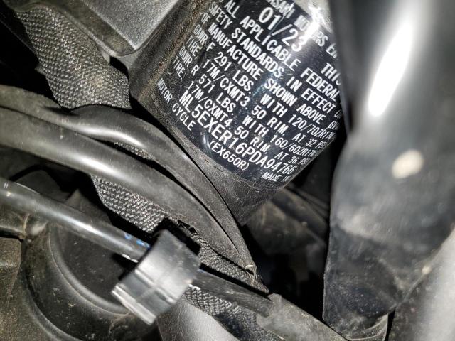 ML5EXER16PDA94766 - 2023 KAWASAKI EX650 R TWO TONE photo 10