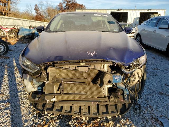 3FA6P0H76DR174562 - 2013 FORD FUSION SE BLUE photo 5