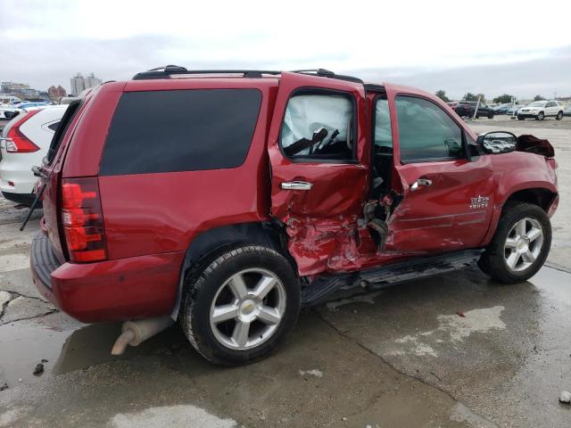 1GNSCAE09DR186404 - 2013 CHEVROLET TAHOE C1500  LS RED photo 3