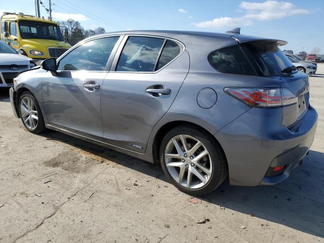 JTHKD5BH9G2254221 - 2016 LEXUS CT 200 GRAY photo 2