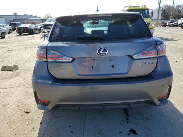 JTHKD5BH9G2254221 - 2016 LEXUS CT 200 GRAY photo 6