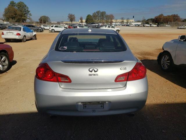 JNKBV61E98M209831 - 2008 INFINITI G35 SILVER photo 6