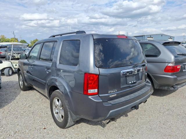 5FNYF3H44AB015288 - 2010 HONDA PILOT EX GRAY photo 3