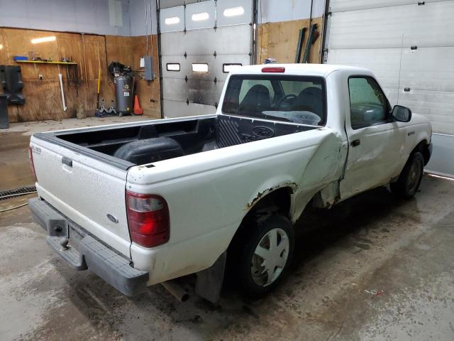 1FTYR10D83PA86171 - 2003 FORD RANGER WHITE photo 3