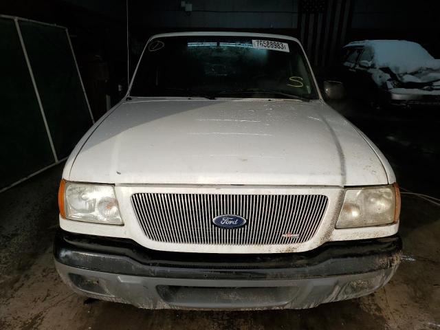 1FTYR10D83PA86171 - 2003 FORD RANGER WHITE photo 5