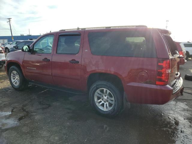 3GNFC16J27G258184 - 2007 CHEVROLET SUBURBAN C1500 BURGUNDY photo 2