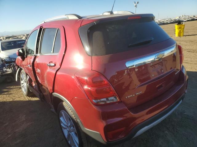 3GNCJRSB4LL139060 - 2020 CHEVROLET TRAX PREMIER RED photo 2