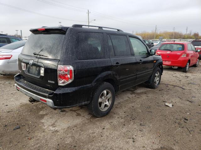 5FNYF18528B042853 - 2008 HONDA PILOT EXL BLACK photo 3