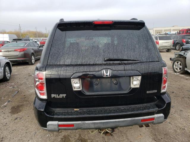 5FNYF18528B042853 - 2008 HONDA PILOT EXL BLACK photo 6