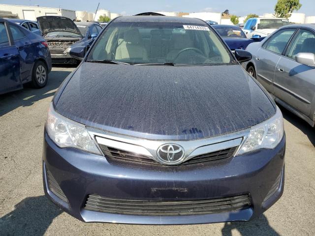 4T4BF1FK2ER384662 - 2014 TOYOTA CAMRY L BLUE photo 5