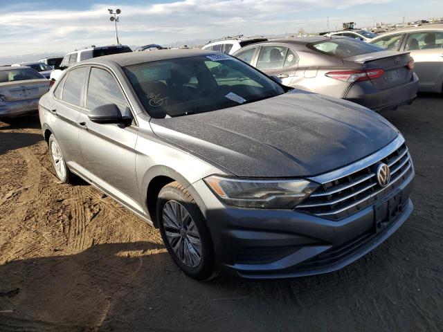 3VWCB7BUXKM213390 - 2019 VOLKSWAGEN JETTA S GRAY photo 4