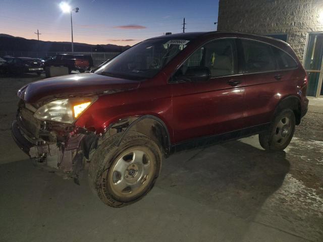 JHLRE48338C040374 - 2008 HONDA CR-V LX BURGUNDY photo 1