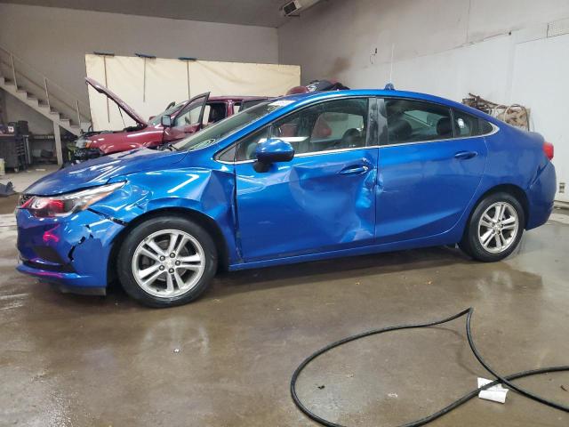 1G1BE5SM9H7155651 - 2017 CHEVROLET CRUZE LT BLUE photo 1