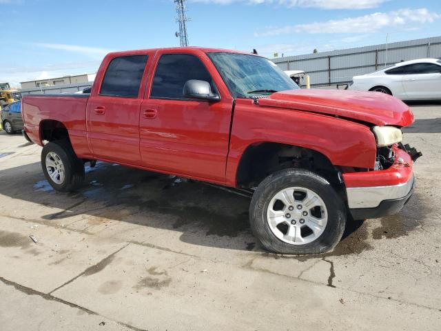 2GCEK13Z571154895 - 2007 CHEVROLET 1500 K1500 CLASSIC CREW CAB RED photo 4