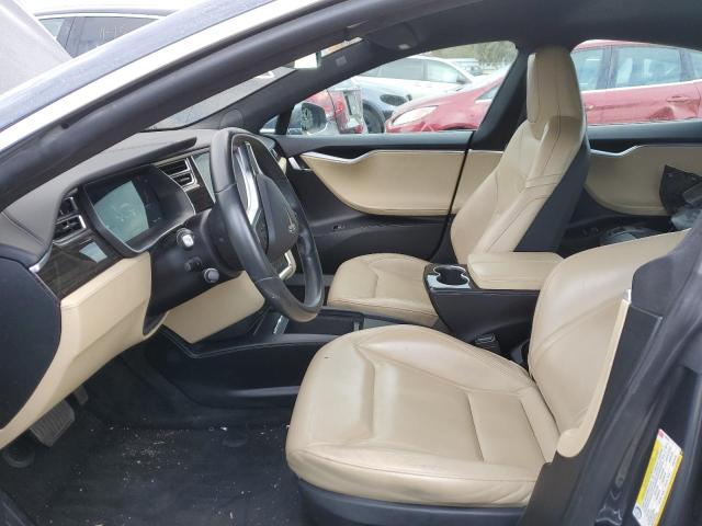 5YJSA1E14GF149732 - 2016 TESLA MODEL S Մոխրագույն լուսանկար 7