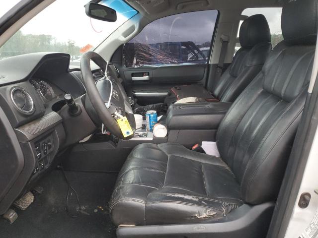 5TFRM5F1XFX085163 - 2015 TOYOTA TUNDRA DOUBLE CAB SR/SR5 WHITE photo 7