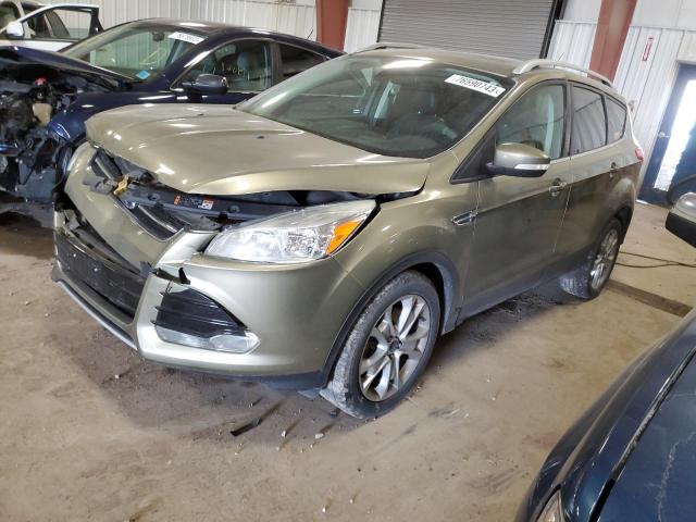 1FMCU0J90EUB13764 - 2014 FORD ESCAPE TITANIUM GREEN photo 1