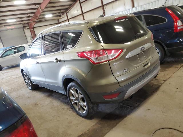 1FMCU0J90EUB13764 - 2014 FORD ESCAPE TITANIUM GREEN photo 2