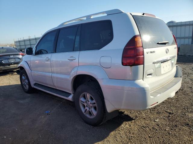 JTJBT20X140052071 - 2004 LEXUS GX 470 WHITE photo 2