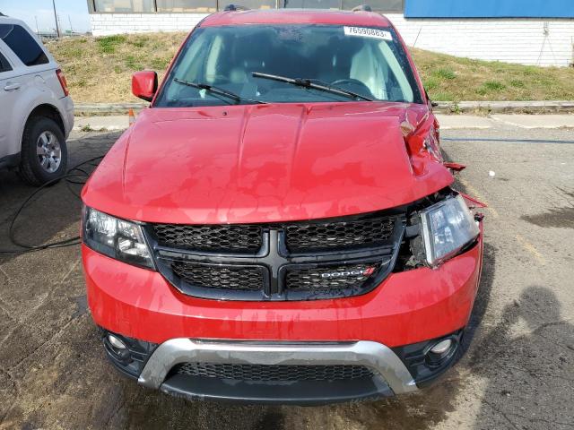 3C4PDCGB7LT266957 - 2020 DODGE JOURNEY CROSSROAD RED photo 5