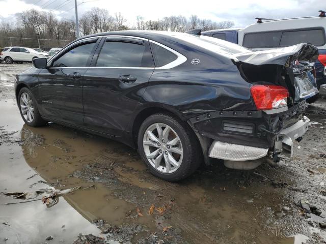 1G11Z5S33KU104789 - 2019 CHEVROLET IMPALA LT BLACK photo 2