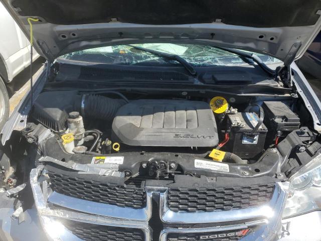 2C4RDGCG2KR758802 - 2019 DODGE GRAND CARA SXT SILVER photo 12