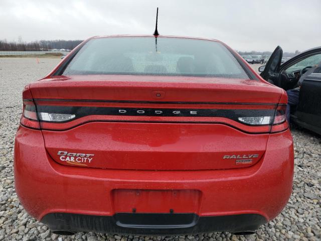 1C3CDFBHXDD311381 - 2013 DODGE DART SXT RED photo 6