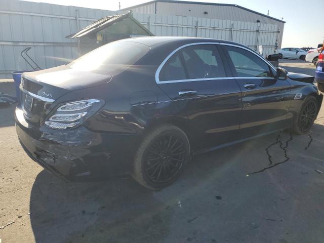 55SWF4KBXFU005858 - 2015 MERCEDES-BENZ C 300 4MATIC BLUE photo 3