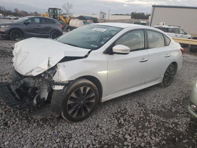 3N1AB7AP9HY321154 - 2017 NISSAN SENTRA S WHITE photo 1