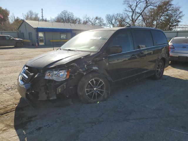 2C4RDGCG0HR818469 - 2017 DODGE GRAND CARA SXT BLACK photo 1