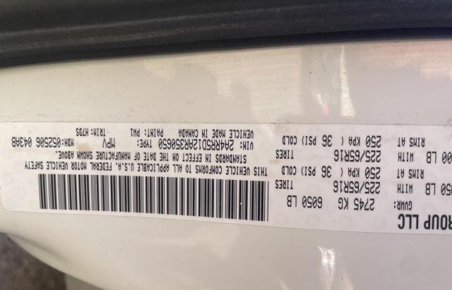 2A4RR5D12AR350650 - 2010 CHRYSLER TOWN & COU TOURING 白色 照片 10